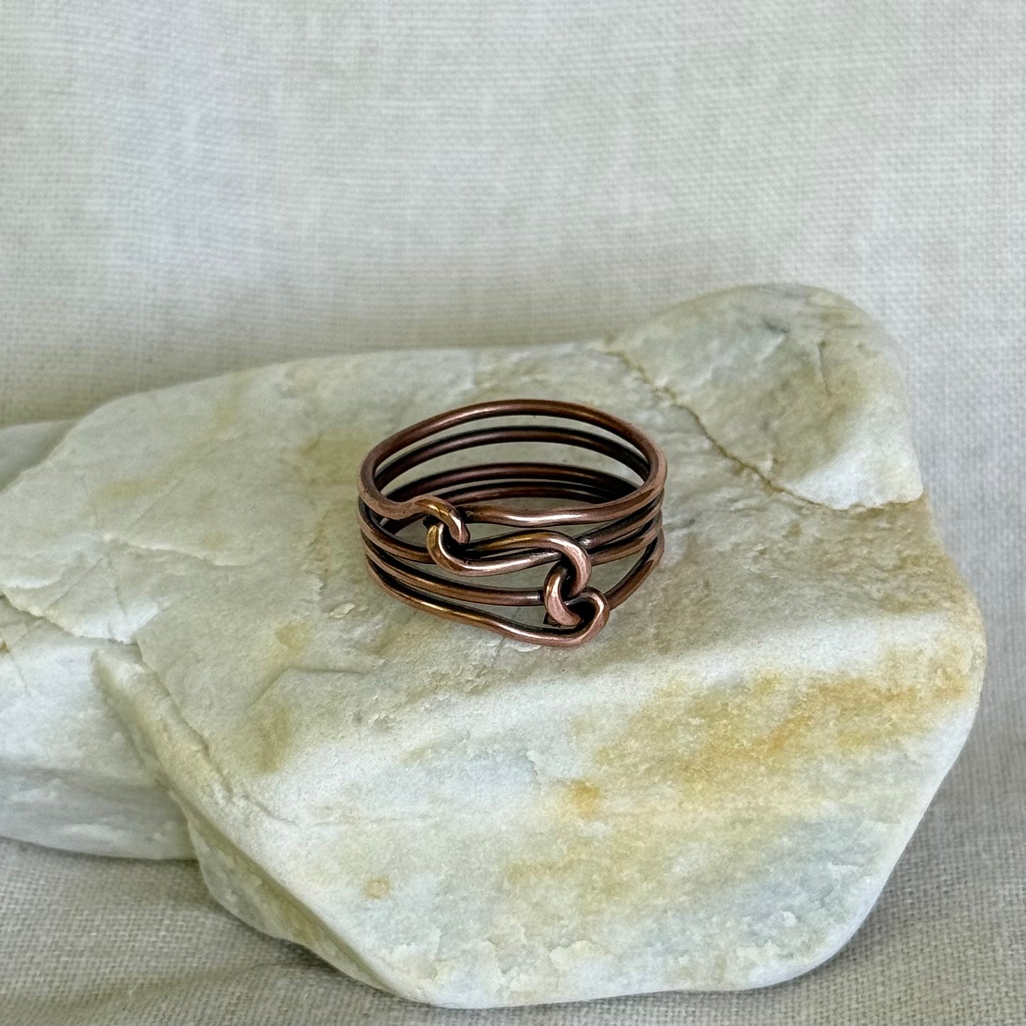 Flow Knot Ring · Four Strand