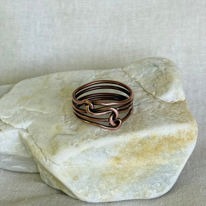 Flow Knot Ring · Four Strand